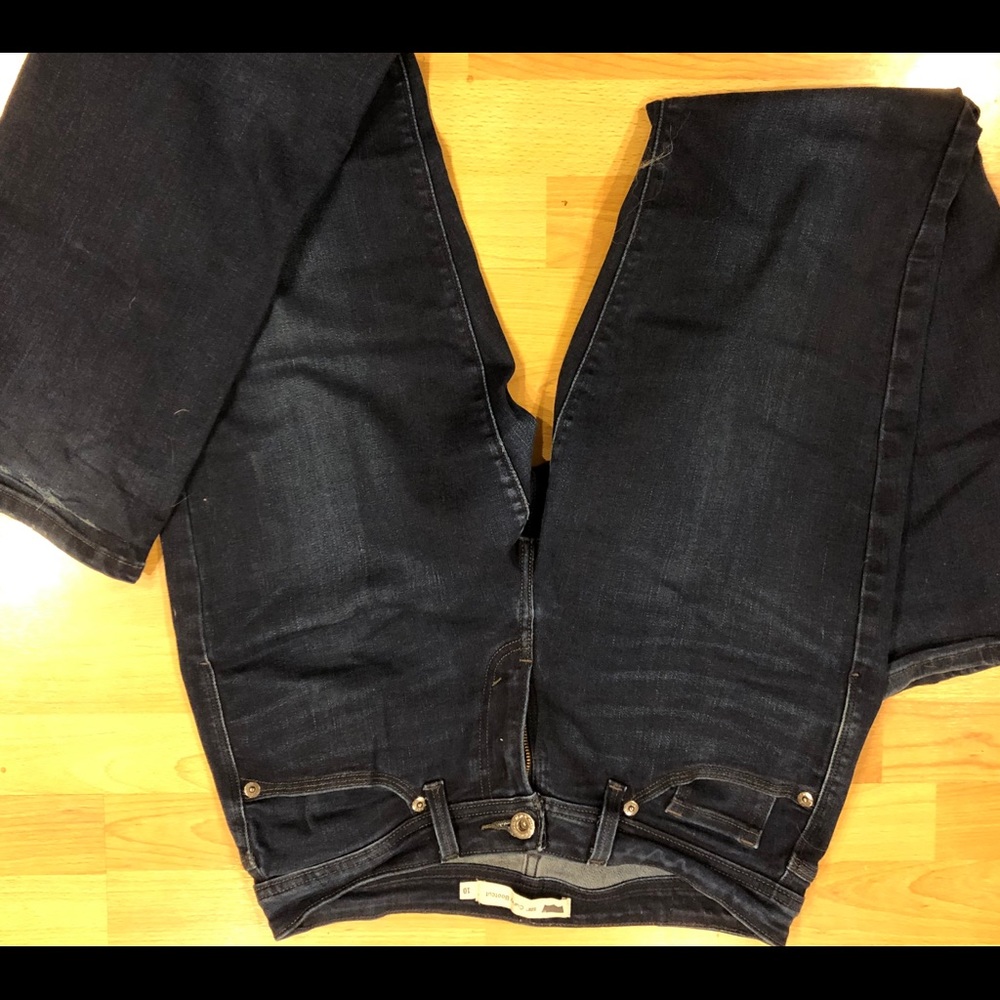 Dark wash jeans